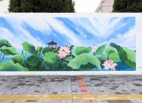 威远墙绘施工材料制作工艺说明