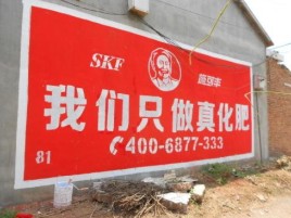 威远刷墙广告”蕴含了时代命题