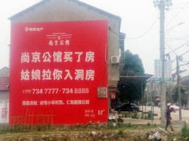 威远墙体广告在乡镇、农村市场的媒体优势