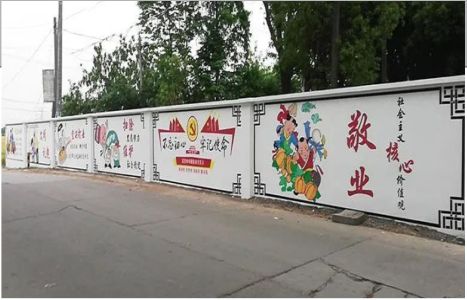 威远手绘墙画在现实中主要有哪些应用？