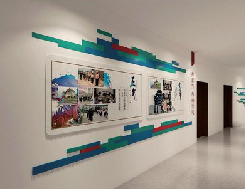 威远企业文化墙用什么材料好？